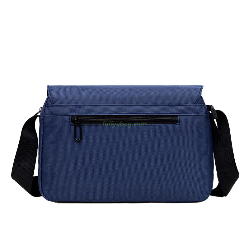 Custom Logo Large Capacity Portable Shoulder Bag Waterproof Nylon Men Messenger Cross body Bag For Teenagers