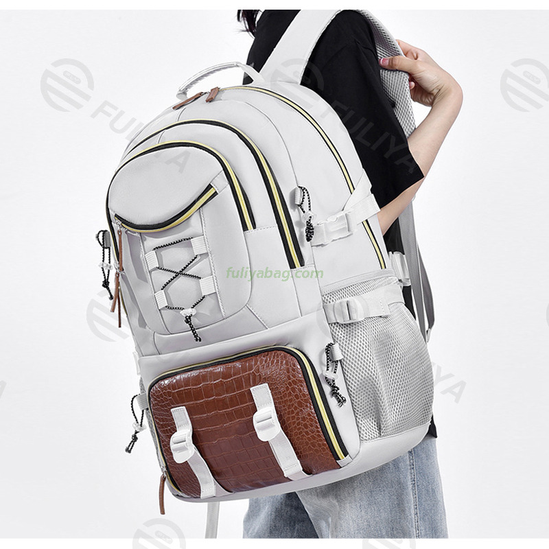 Fashion Waterproof Hiking Backpack Lightweight Multi-Functional Outdoors Travel Sport Bag With Shoes Compartment