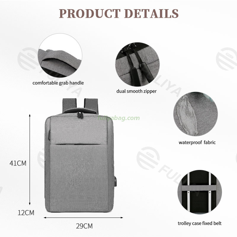 New Design Custom Logo Wear Resistant Oxford Travel School Large Capacity Casual Daily Business Laptop Backpacks
