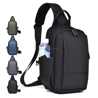 Multi Functional New Mens Chest Bag Waterproof Film Large Capacity Lightweight Custom Logo Single Shoulder Bag