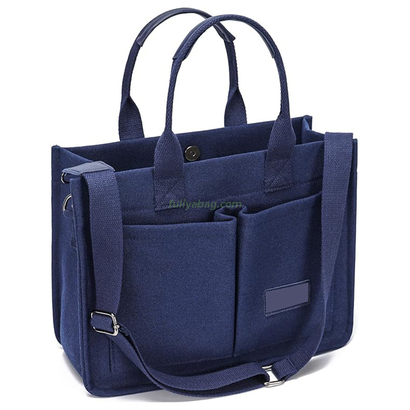 Large Womens Laptop Work Book Bags Crossbody Purse Handbag Shoulder Travel Messenger Canvas Tote Bag