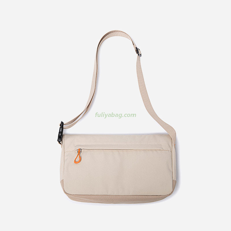 Fashion Waterproof College Students Men's Messenger Bag Large Capacity Multi Compartment Travel Crossbody Shoulder Bag