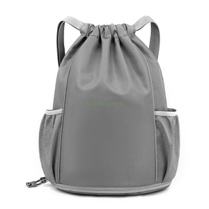 Custom Logo Waterproof Drawstring Backpack Sports Gym Bag Outdoor Football Drawstring Bags Soccer Drawstring Backpack