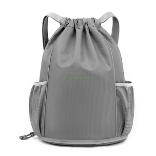 Custom Logo Waterproof Drawstring Backpack Sports Gym Bag Outdoor Football Drawstring Bags Soccer Drawstring Backpack