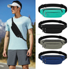 Custom Logo Men Women Lightweight Workout Security Camping Sports Chest Crossbody Bag Bicycle Running Belt Waist Bag