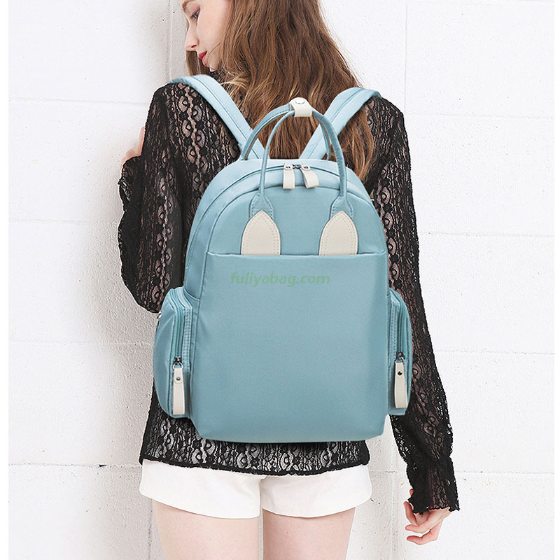 Custom Large Capacity Baby Outing Travel Handbag Women Backpack Insulated Mother Bag Dry Wet Separation Mummy Bag