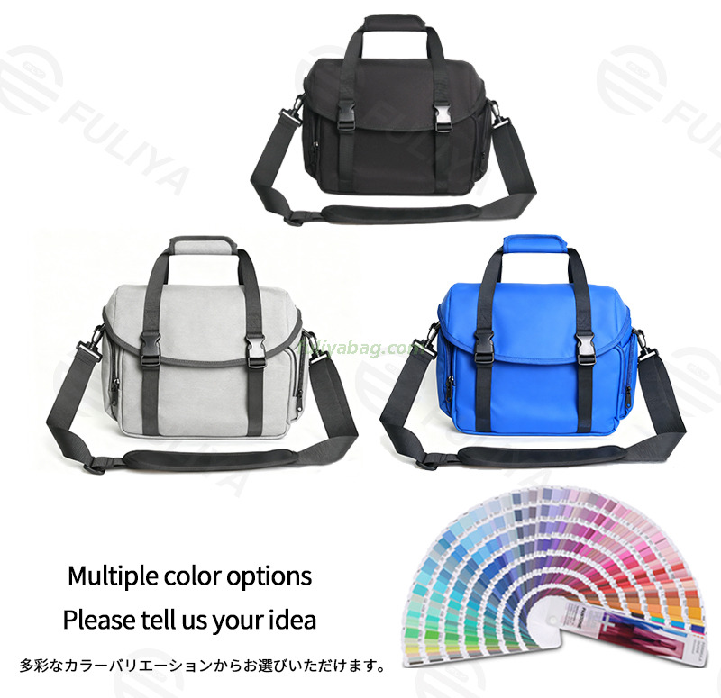 Customized Basics Large DSLR Gadget Bag Crossbody Handle Digital Gear Shoulder Bag Portable Waterproof Camera Bag