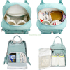 Wholesale Portable Travel Large Capacity Diaper Backpack Waterproof Oxford Cloth Lady Multifunction Outdoor Mommy Bag