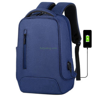 Wholesale Customized Oxford Big Capacity Laptop Backpack USB Charging Business Backpack Laptop Bag for Daily Use