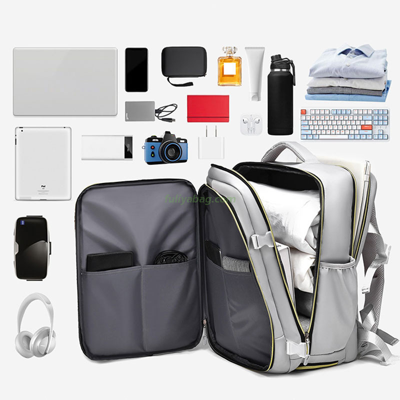 Customized Logo Luxury Men Women Large Capacity Multifunctional Multi-Pocket Laptop Bag Casual Outdoor Travel Backpack