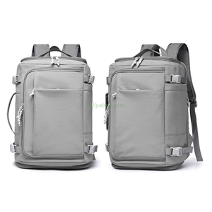 Factory Custom Lightweight Laptop Backpack Casual Sport Mochila College Student Women's Bag Expandable Travel Backpack