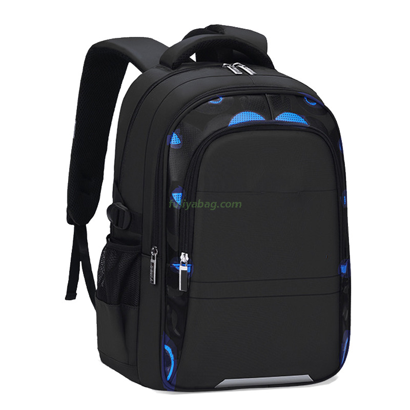 Customize New Black Blue Trolley Children's School Backpacks Boys Students Kids Kindergarten School Bags with Wheels
