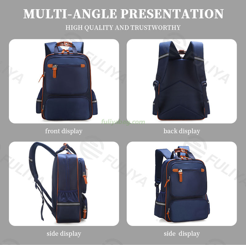 New Design Waterproof Large Capacity College Student Teenagers Bag Primary Kids Children School Backpack Bag