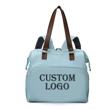 Customized Waterproof Travel Baby Diaper Tote Bag Lightweight Large Capacity Mummy Backpack Maternity Bag for Hospital