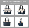 Wholesale Large Capacity Sterilization Waterproof Outdoor Travel Mommy Diaper Backpack Tote Bag for Hospital Daily Used