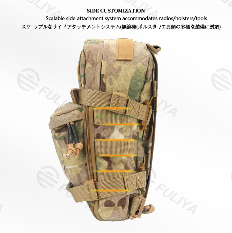 Wholesale Lightweight Vest Water Bag Outdoor Training Equipment Camping Backpack Sports 3D Tactical Hydration Bag