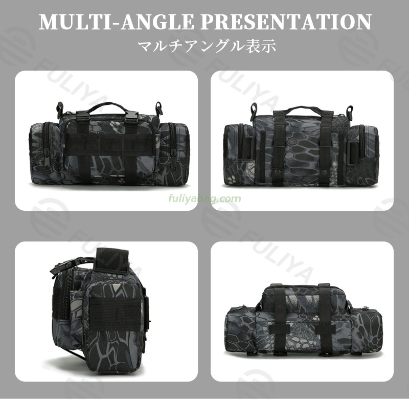 Wholesale 5L Waterproof 600D Oxford Cloth Multi Functional Camera Tactical Bag Outdoor Sports Running Fishing Waist Bag