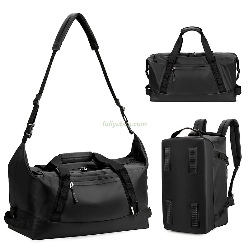 Custom Duffel Training Backpack Waterproof Nylon Weekender Overnight Duffel Travel Gym Tote Bags Fitness Sports Tote Bag