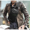 Wholesale Fashion Casual Polyester Anti-theft Men Chest Bag Multi-functional Waterproof USB Single Shoulder Sling Bag