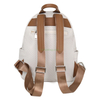 Custom Fashionable School Travel Bag Soft Texture Logo Pattern Ladies Girls Schoolbag Casual Women's Backpack