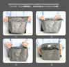 Custom Eco-Friendly Folding Food Pouch Reusable Leak-Proof Cooler Bag Tyvek Insulated Lunch Bag for Work School Picnic