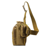 Nylon Tactical Range Chest Bag Single Shoulder Molle Pouch Men Sports Tactical Sling Pouches Messenger Crossbody Bags