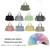 Custom Large Capacity Portable Mommy Bag Waterproof Nylon Lightweight Travel Crossbody Bag Luggage Duffle Sport Gym Bag