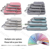 Multipurpose Large Capacity Portable Suitcase Zipper Closure Clothing Storage Pouch Luggage Organizer Storage Bags