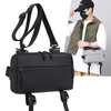 Wholesale Custom Casual Cycling Sports Waist Crossbody Bag Zipper Closure Portable Waterproof Men's Camera Shoulder Bag