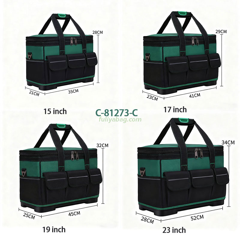 Electrician Woodworker Engineer Portable Waterproof Oxford Tool Kit Multi Functional Maintenance Tool Storage Bag