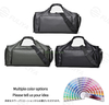 Custom Dry Wet Separation PU Leather Travel Handheld Bag Multifunctional Durable Large Capacity Sports Gym Duffel Bag