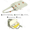 Custom Logo Waterproof Large Capacity Fashion Hand Bags Lightweight Oxford Tote Notebook Bag Ladies Laptop Shoulder Bag