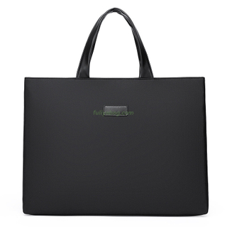 Manufacture Custom Logo Waterproof Oxford Men's Handbag Computer Bag Portable Business Briefcase Commuting Laptop Bags
