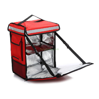 Fashion Red 1680d Heated Delivery Pizza Bag New Food Bags