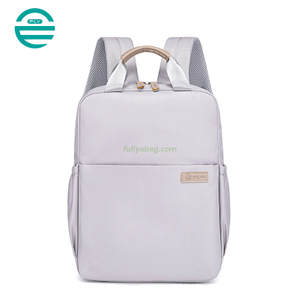 Custom Macaron Colored Lightweight Waterproof Female Student Portable Large Capacity Laptop Backpack for women