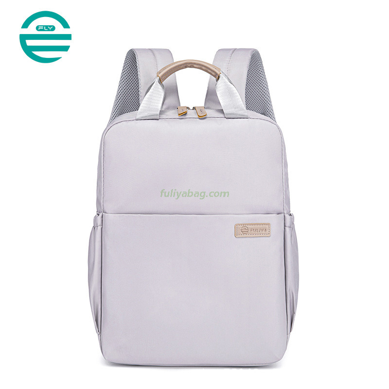 Custom Macaron Colored Lightweight Waterproof Female Student Portable Large Capacity Laptop Backpack for women