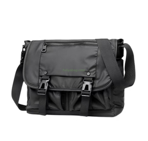 Custom Men Waterproof Large Capacity Shoulder Crossbody Laptop Bag Casual Sling Messenger Bag for Men
