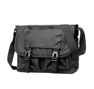 Custom Men Waterproof Large Capacity Shoulder Crossbody Laptop Bag Casual Sling Messenger Bag for Men