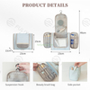 Custom Logo Luxury Toilet Wash Pouch Beauty Storage Bags Waterproof Travel Portable Makeup Cosmetic Bag