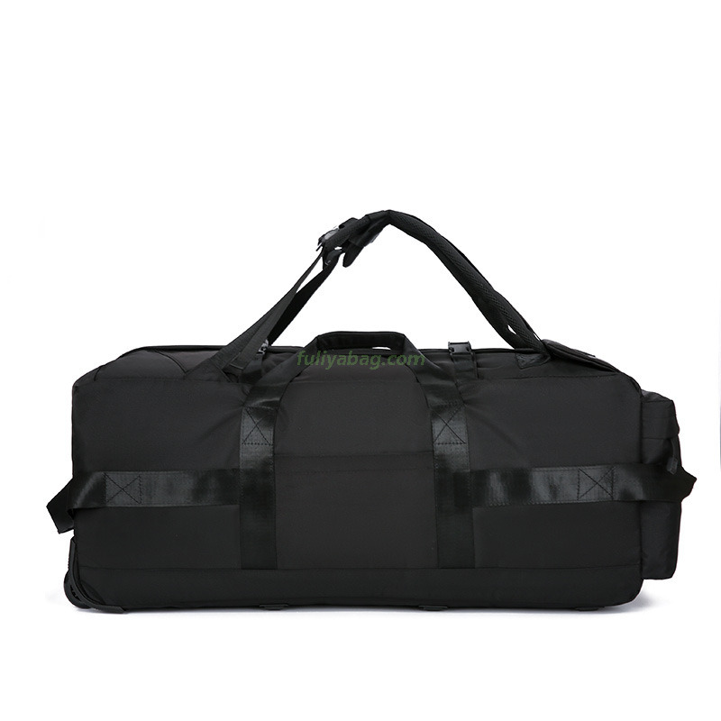 Multifunction Water Resistant Oxford Weekender Travelling Backpack Foldable Trolley Luggage Travel Bag with Wheels