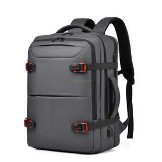 Men Women Expandable Business Waterproof Travel School Student Backpack Large Capacity Laptop Backpack With USB Charging