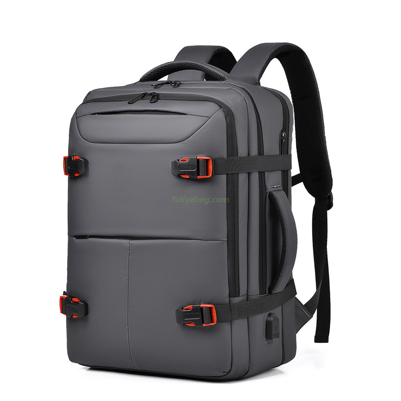 Men Women Expandable Business Waterproof Travel School Student Backpack Large Capacity Laptop Backpack With USB Charging