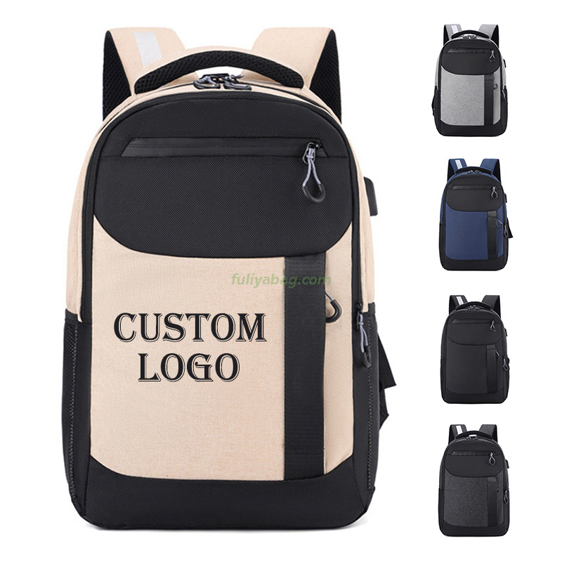 C-80262 Waterproof USB Charging Travel Business Laptop Backpack