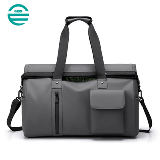 Customizable Fitness Luxury Gym Tote Bag Large Capacity Waterproof Sports Shoe Storage Men's Business Trip Travel Bag