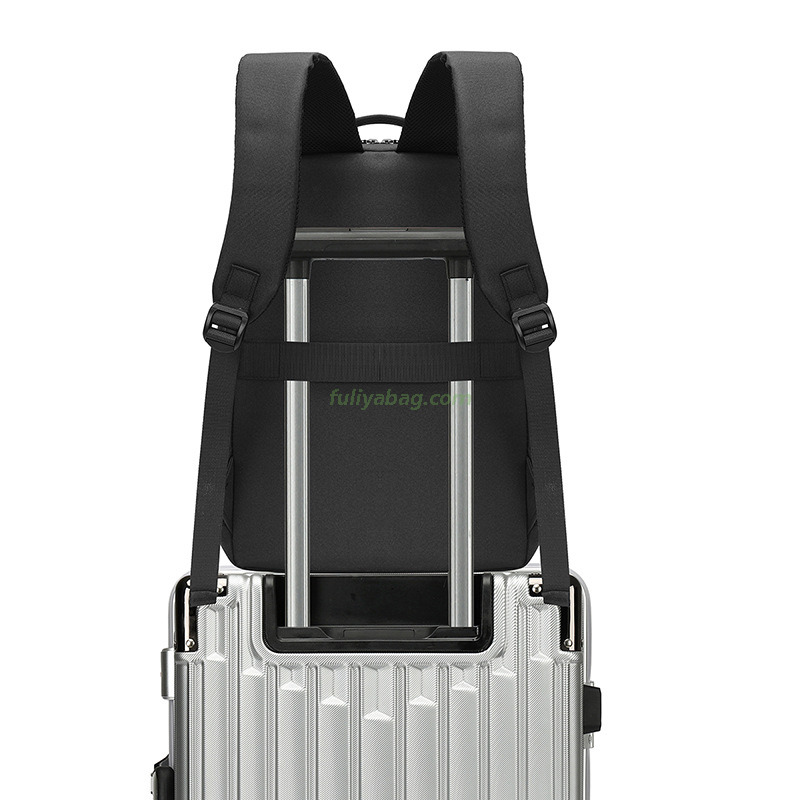 High Quality Nylon Waterproof USB Charging Port Business 15.6 17 inches Men's Convertible Laptop Backpack