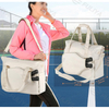 Luxury Women Men White Custom Gym Badminton Pickleball Paddle Racket Bag Outdoor Fitness Gym Racquet Sport Bags