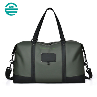 Unisex Large Capacity Portable Luggage Trolley Sleeve Duffel Bag Waterproof Outdoor Fitness Sports Travel Business Bag