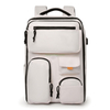 OEM Oxford Waterproof USB Charging Multiple Compartments Laptop Bagpack Business Student 180° Closure Travel Backpack
