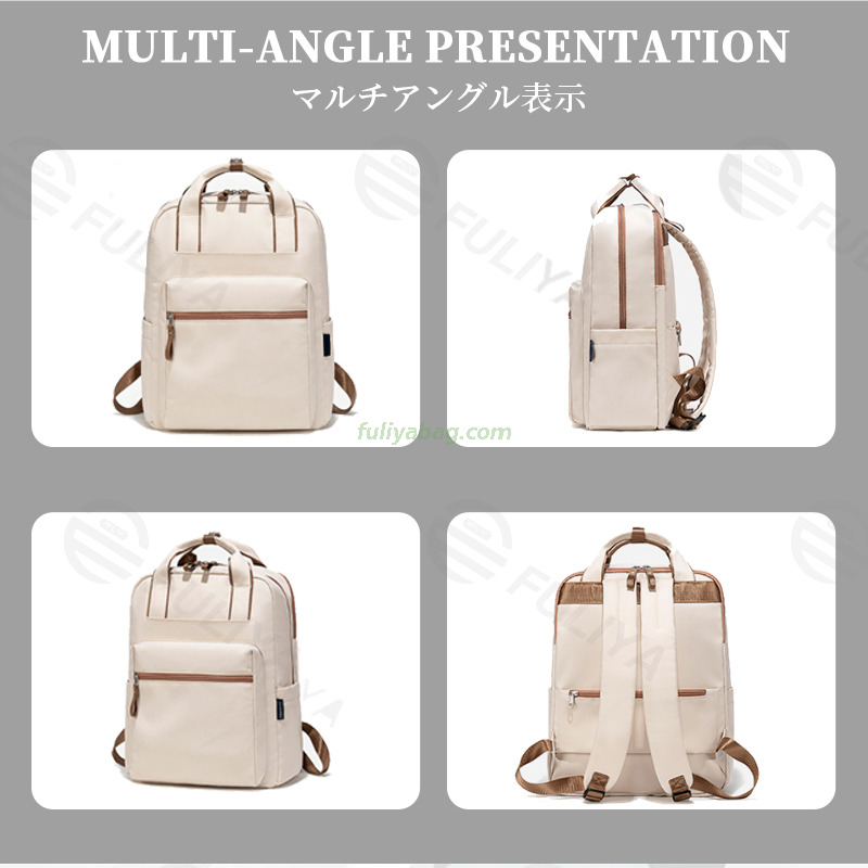New Fashionable Casual Daily Business Backpack Large Capacity Multi-Functional Simple Travel Students Laptop Backpack