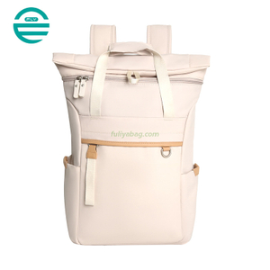Custom Women Men Daily Commute Urban Business Getaway Backpack Water-Repellent Travel Backpack With Laptop Compartment